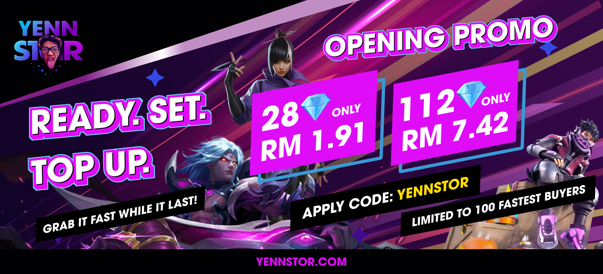Banner Yenn Stor